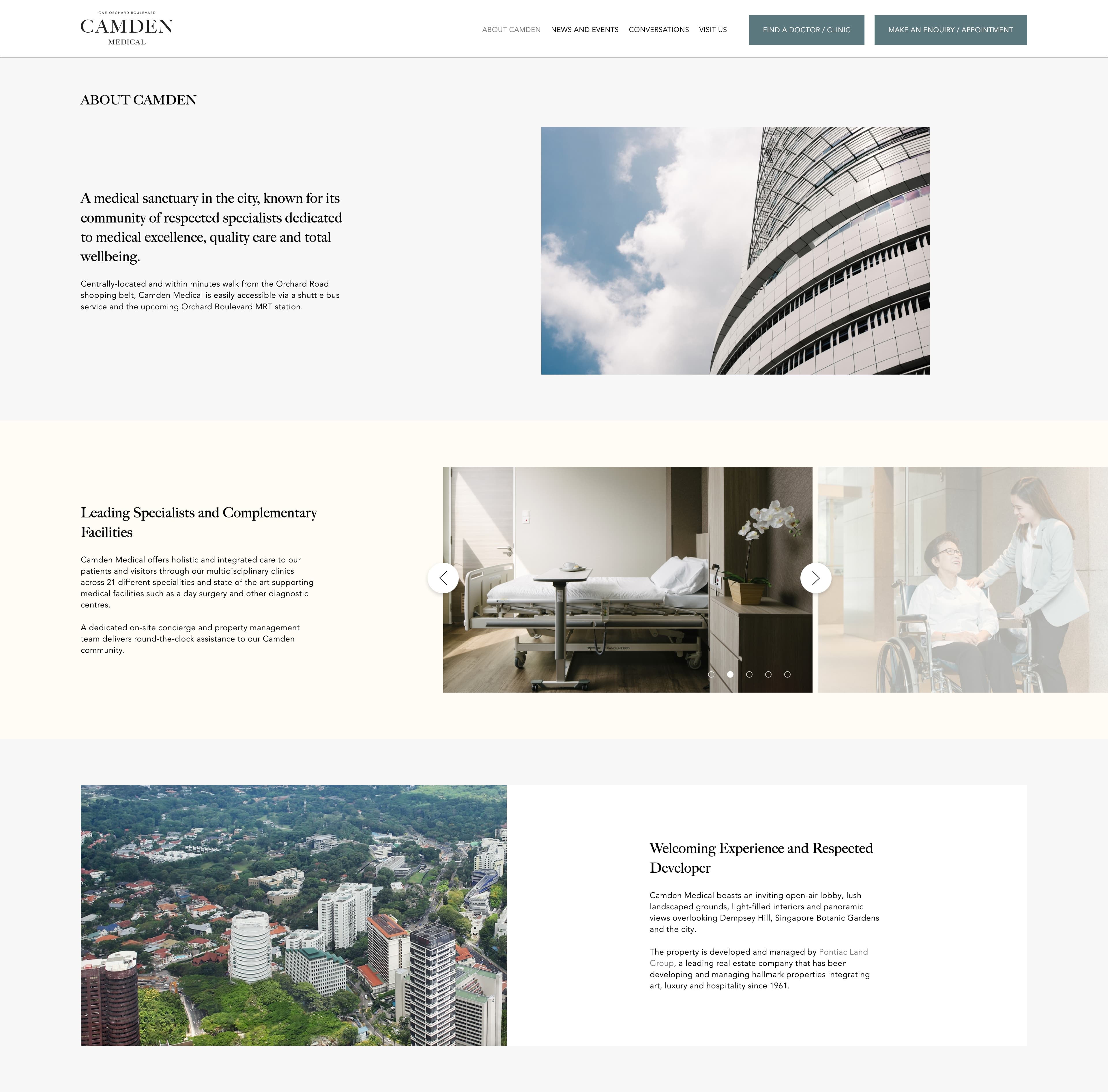 Project - Camden Medical About Page