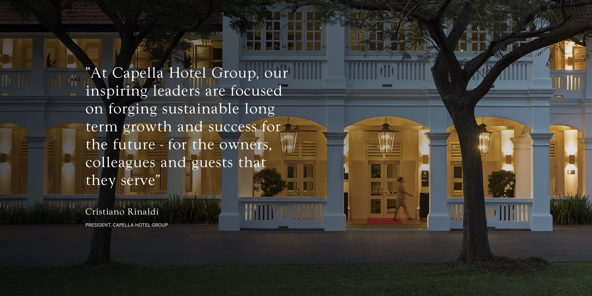 Project - Capella Hotel Group Quote