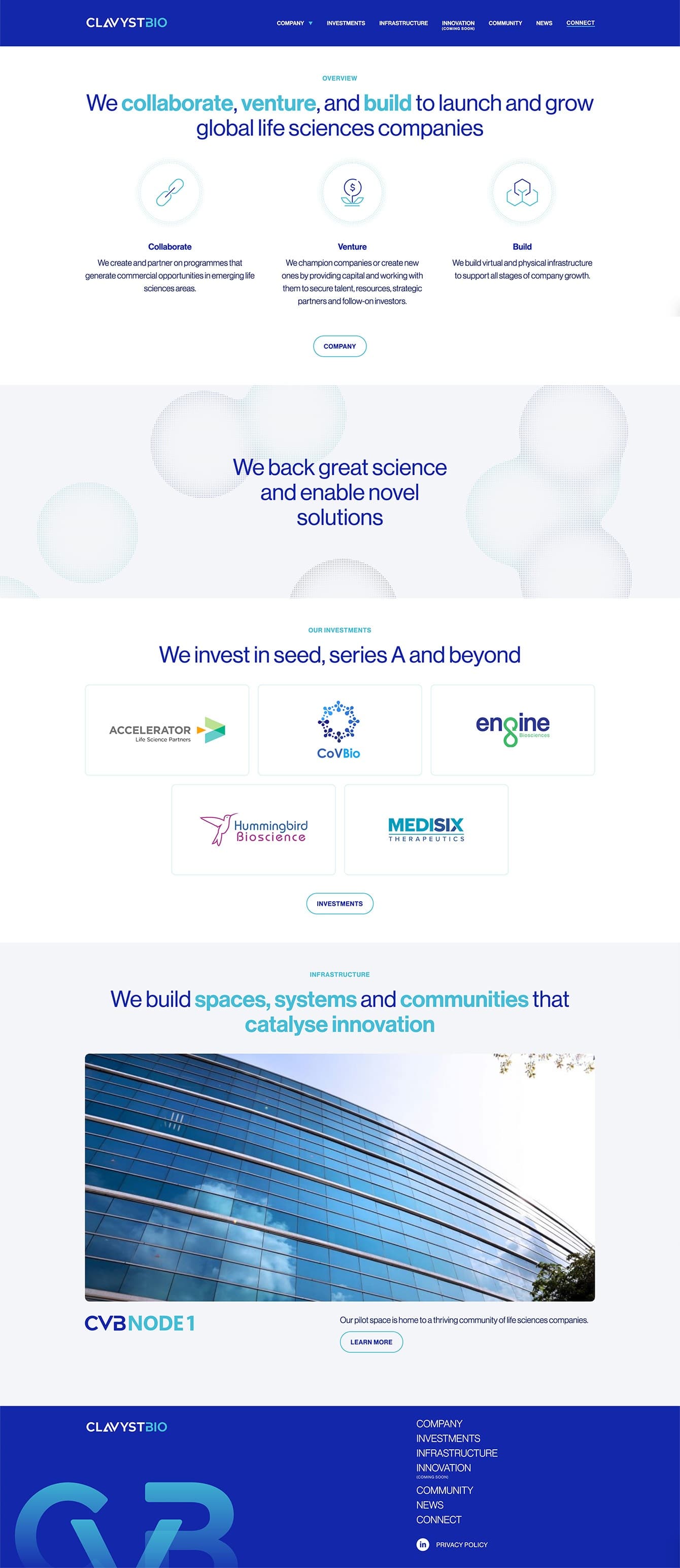 Project - Clavystbio Homepage